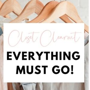 Bundle and Save! I’m clearing out my closet
